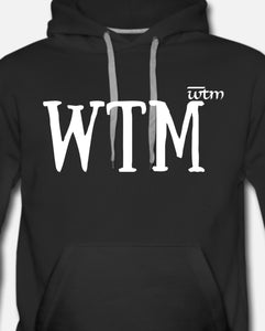 Premium Black “WTM” Hoodie